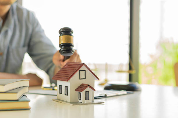 Home dealers hold a hammer on the idea of a real estate court ruling or property auction.