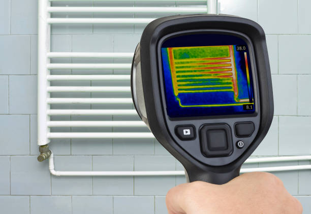 Thermal Image of Central Heating Element